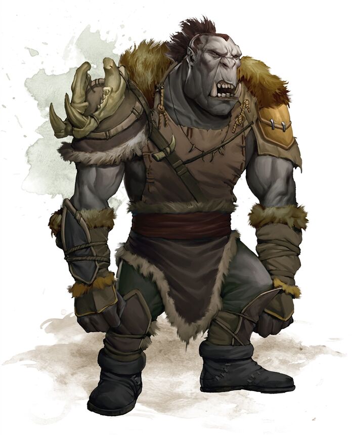 ORC 5e (5th Edition) Race in D&D Races - Dnd Spells